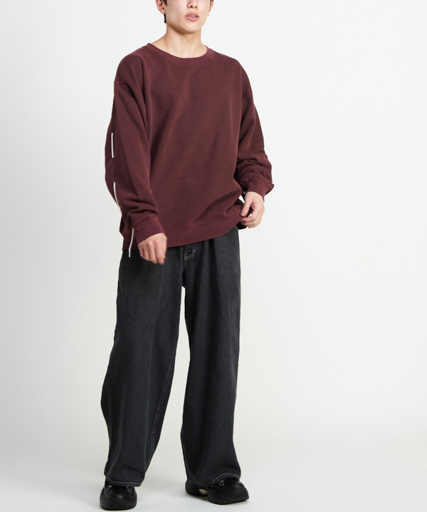 PIGMENT DYE SPINDLE CODE SWEAT 詳細画像 19