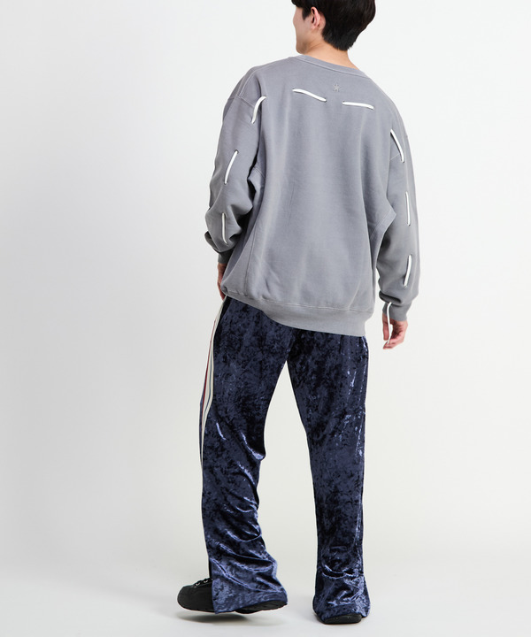 PIGMENT DYE SPINDLE CODE SWEAT 詳細画像 2