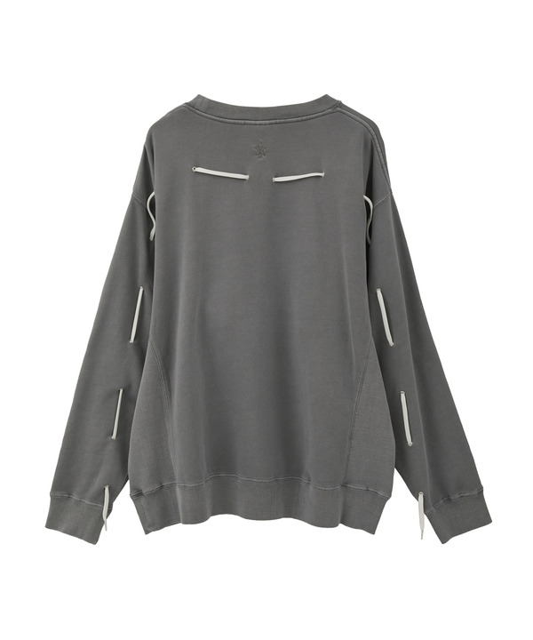 PIGMENT DYE SPINDLE CODE SWEAT 詳細画像 5