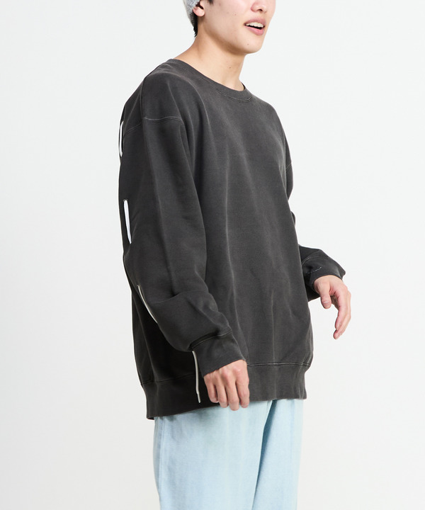 PIGMENT DYE SPINDLE CODE SWEAT 詳細画像 9