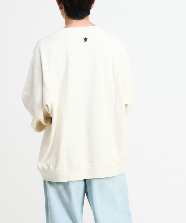 STAR★ PRINT WASHED SWEAT 詳細画像 6