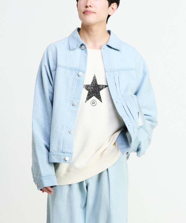 STAR★ PRINT WASHED SWEAT 詳細画像 7