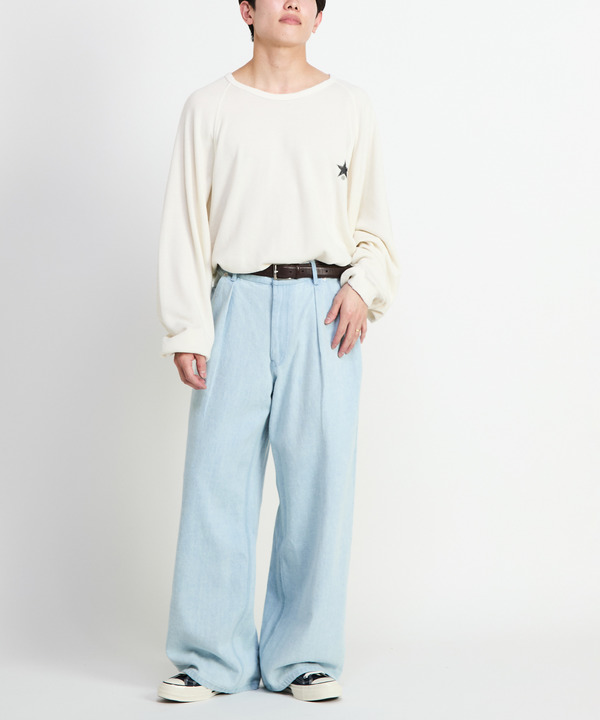 FLOWER LOGO WAFFLE LONGSLEEVE TEE 詳細画像 4