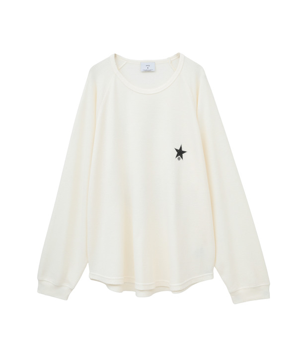FLOWER LOGO WAFFLE LONGSLEEVE TEE 詳細画像 6