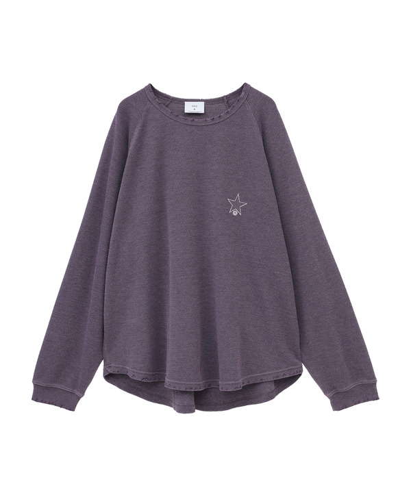FLOWER LOGO WAFFLE LONGSLEEVE TEE 詳細画像 8