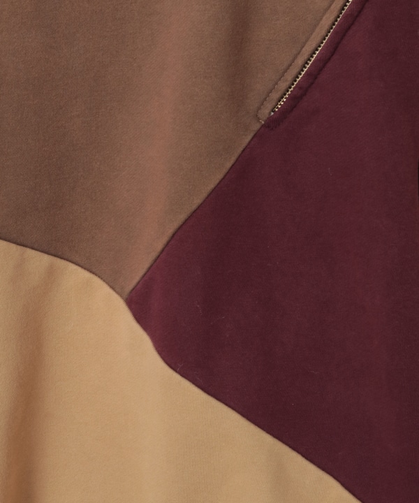 【HL】BI-COLOR ZIP DESIGN SWEAT 詳細画像 12