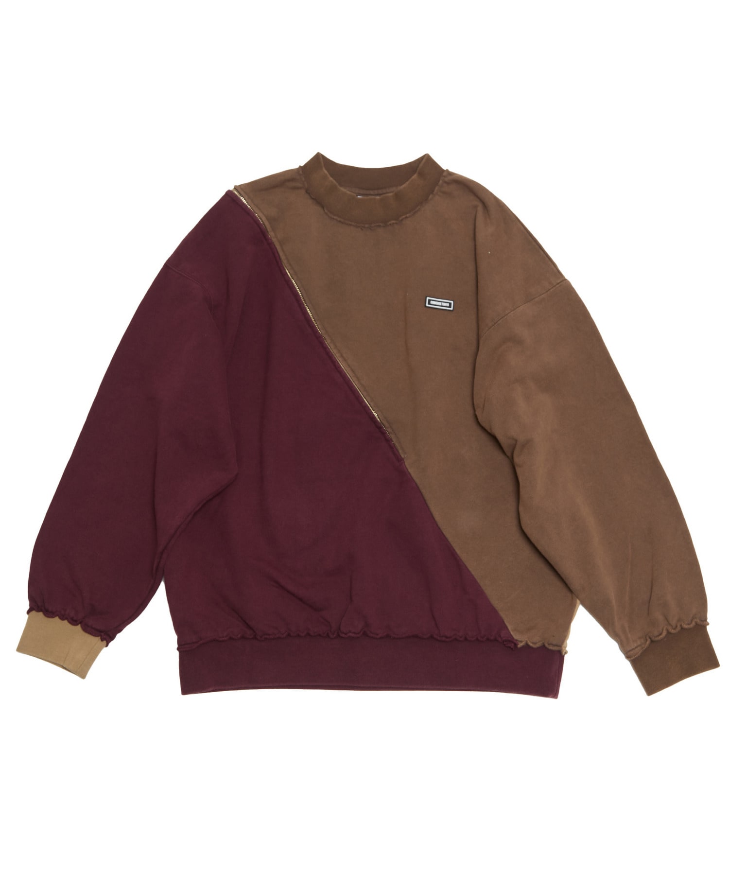 HL】BI-COLOR ZIP DESIGN SWEAT｜CONVERSE TOKYO (コンバース