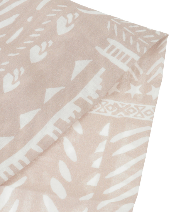 BLOCK PRINT SCARF 詳細画像 1