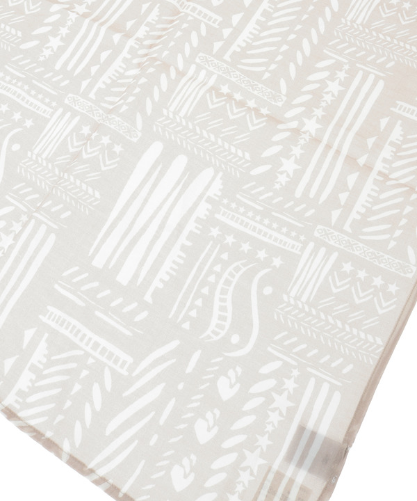 BLOCK PRINT SCARF 詳細画像 2