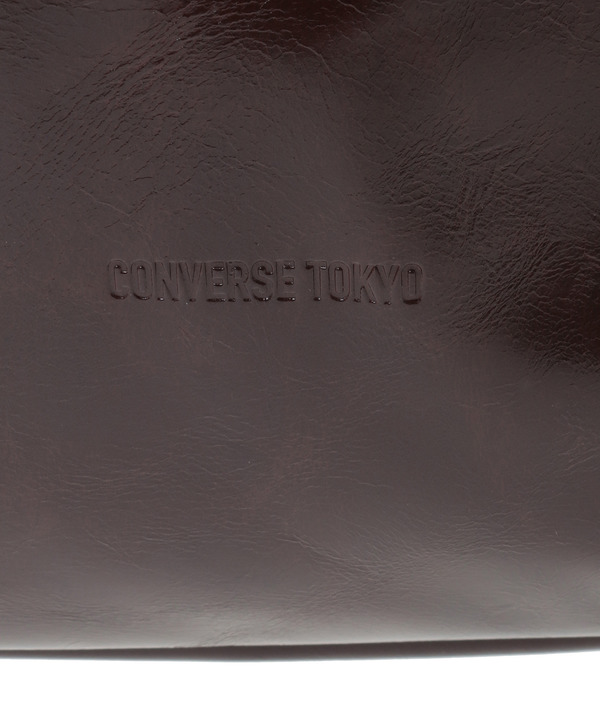 2WAY EYELET FAKE-LEATHER SHOPPING TOTE BAG 詳細画像 9