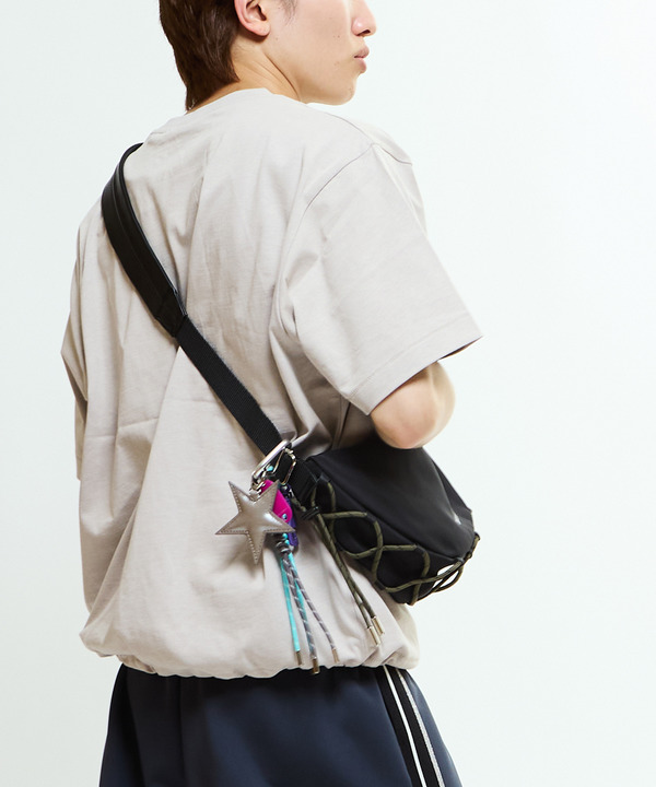 LACE-UP CORD MOON SHOULDER BAG 詳細画像 4