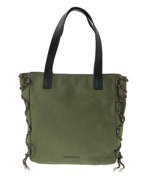 LACE-UP CORD TOTE BAG