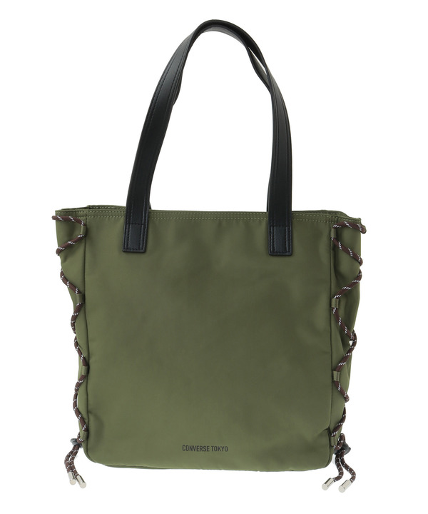 LACE-UP CORD TOTE BAG 詳細画像 カーキ 1