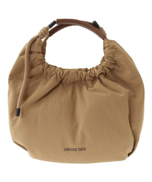 2WAY ROPE HANDLE GATHERED SHOULDER BAG
