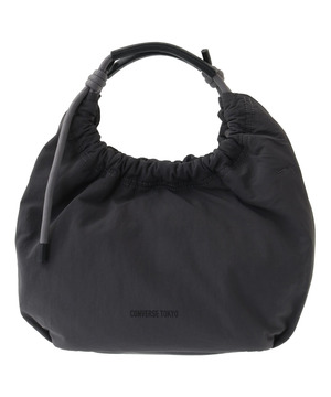 2WAY ROPE HANDLE GATHERED SHOULDER BAG