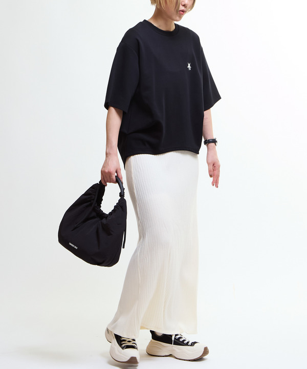2WAY ROPE HANDLE GATHERED SHOULDER BAG 詳細画像 1