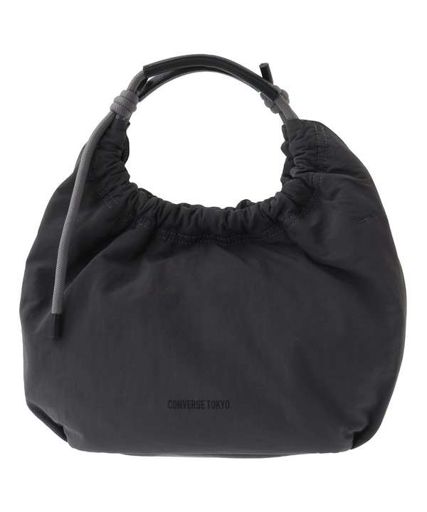 2WAY ROPE HANDLE GATHERED SHOULDER BAG 詳細画像 チャコールグレー 1