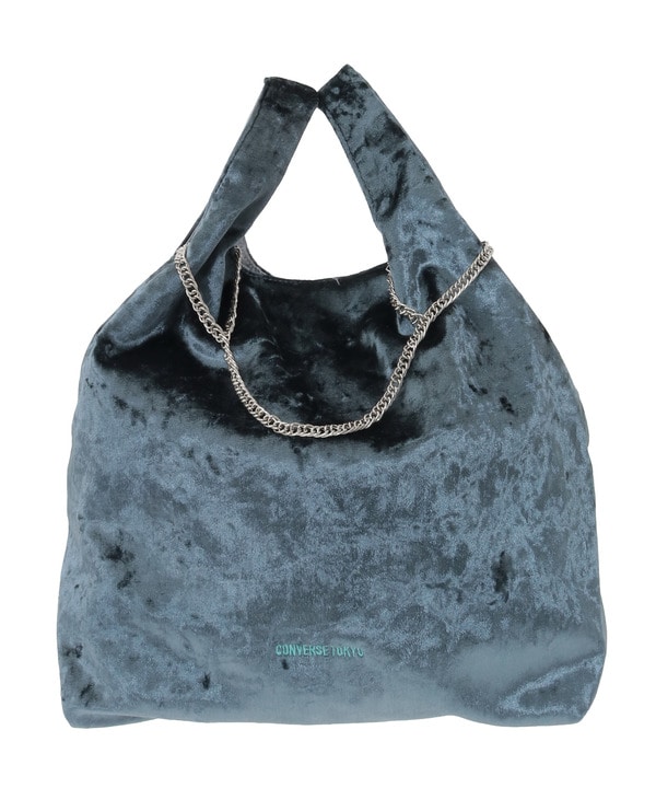 2WAY CRUSHED VELOR SHOPPING TOTE BAG 詳細画像 11