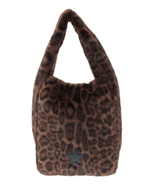 ONE HANDLE LEOPARD PRINT BAG