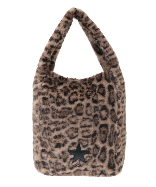 ONE HANDLE LEOPARD PRINT BAG 詳細画像 ベージュ 1