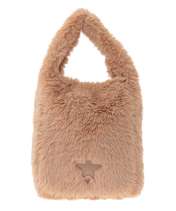ONE HANDLE FUR BAG 詳細画像 ベージュ 1