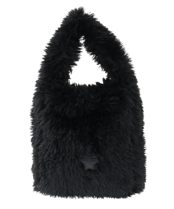 ONE HANDLE FUR BAG 詳細画像 ブラック 1