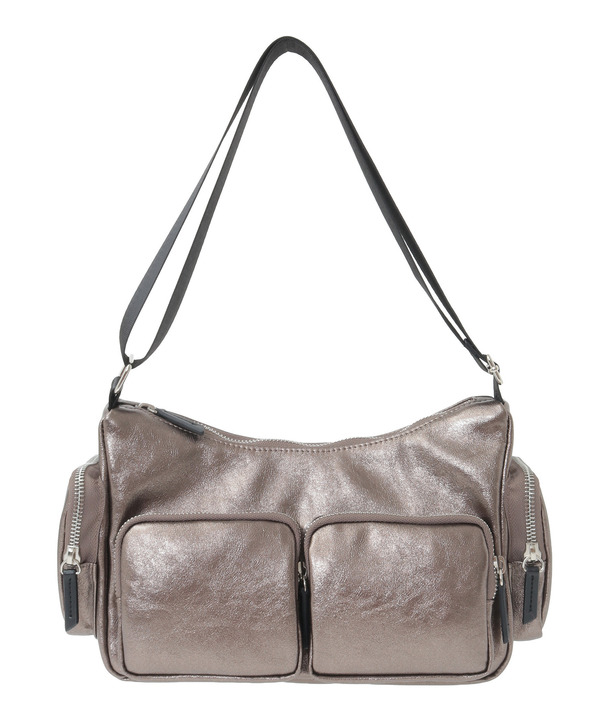 METALLIC MULTI POCKET SHOULDER BAG 詳細画像 ブロンズ 1