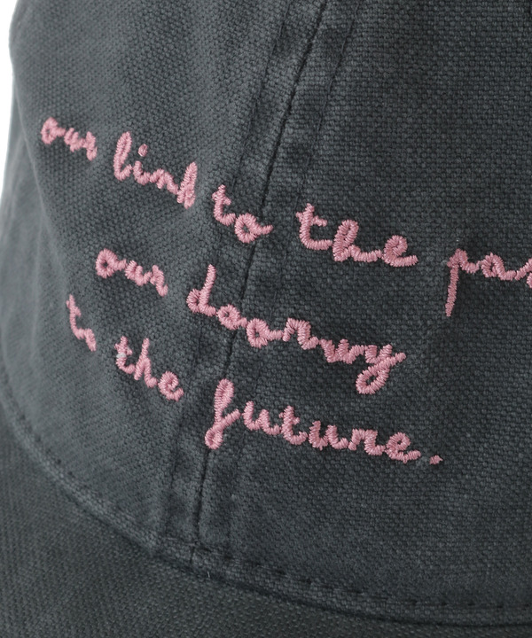ONE WASH EMBROIDERED CAP 詳細画像 4