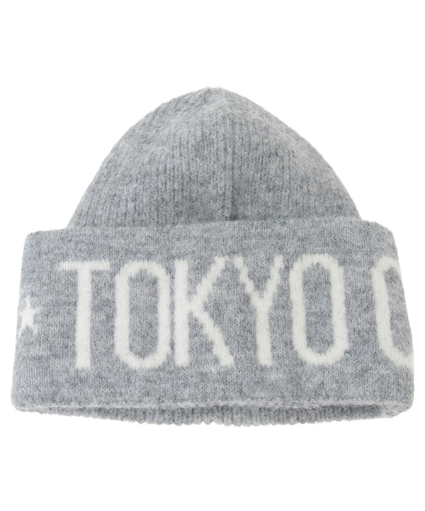 MOHAIR-LIKE LOGO KNIT CAP 詳細画像 1