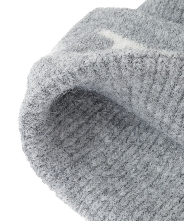 MOHAIR-LIKE LOGO KNIT CAP 詳細画像 3