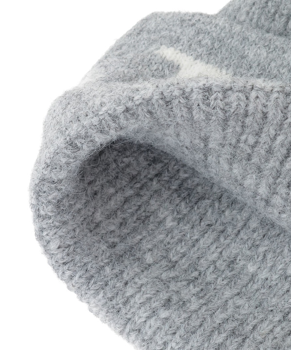 MOHAIR-LIKE LOGO KNIT CAP 詳細画像 7