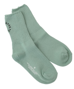 CIRCLE LOGO RIB SOX