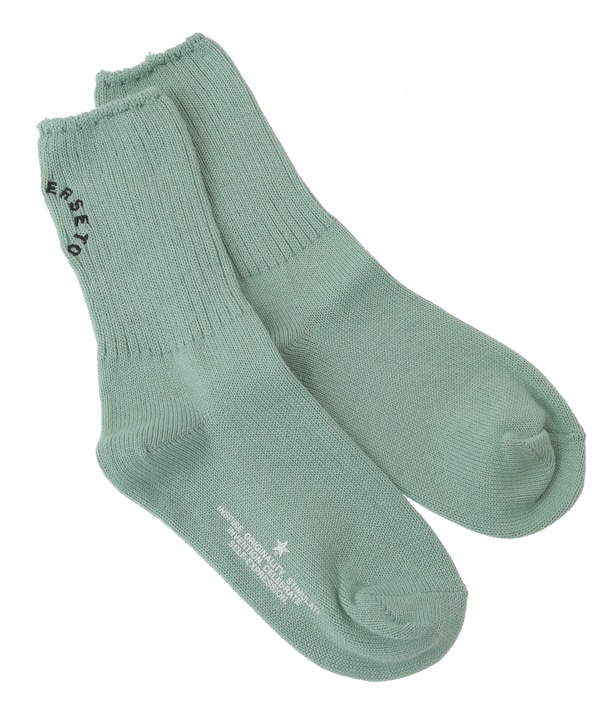 CIRCLE LOGO RIB SOX 詳細画像 ミント 1