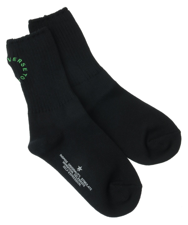 CIRCLE LOGO RIB SOX 詳細画像 ブラック 1