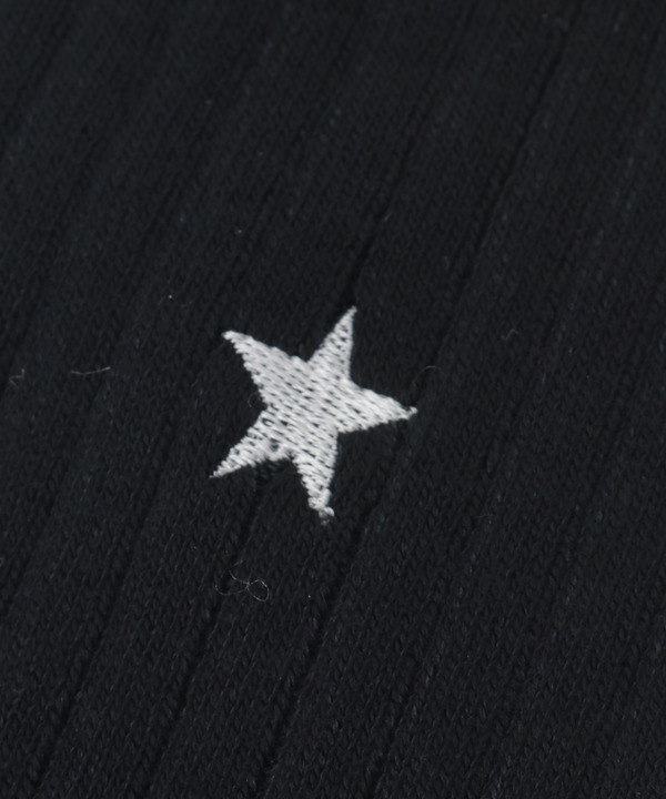 STAR★ GLITTER RIB KNEE-HIGH SOX 詳細画像 3