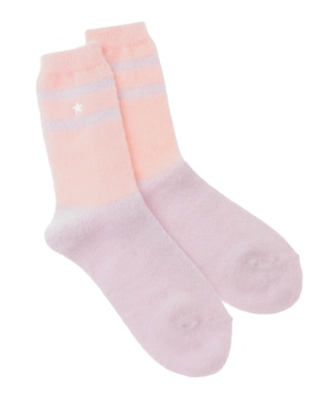 STAR★ MOHAIR LINE SOX