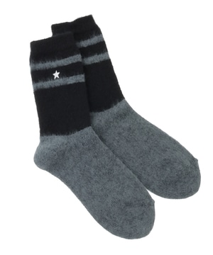STAR★ MOHAIR LINE SOX