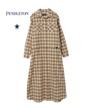 【PENDLETON】FLANNEL CHECKED MULTI DRESS