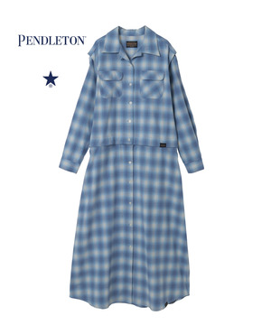 【PENDLETON】FLANNEL CHECKED MULTI DRESS