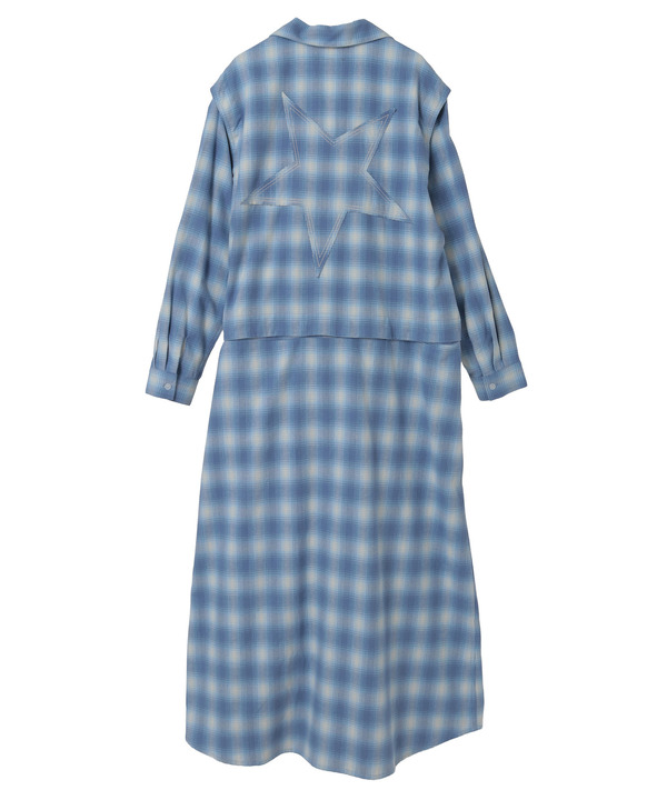 【PENDLETON】FLANNEL CHECKED MULTI DRESS 詳細画像 2