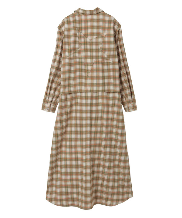 【PENDLETON】FLANNEL CHECKED MULTI DRESS 詳細画像 4