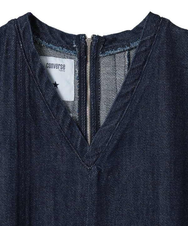 【KURO】DENIM SLEEVELESS DRESS 詳細画像 5