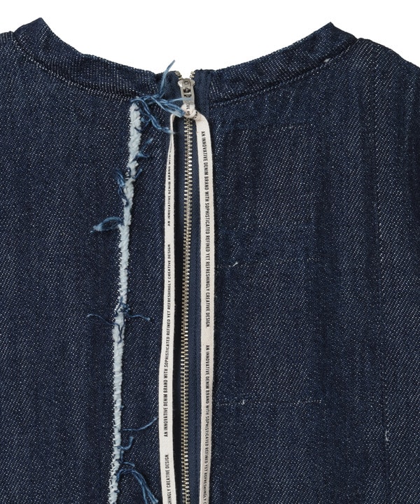 【KURO】DENIM SLEEVELESS DRESS 詳細画像 6