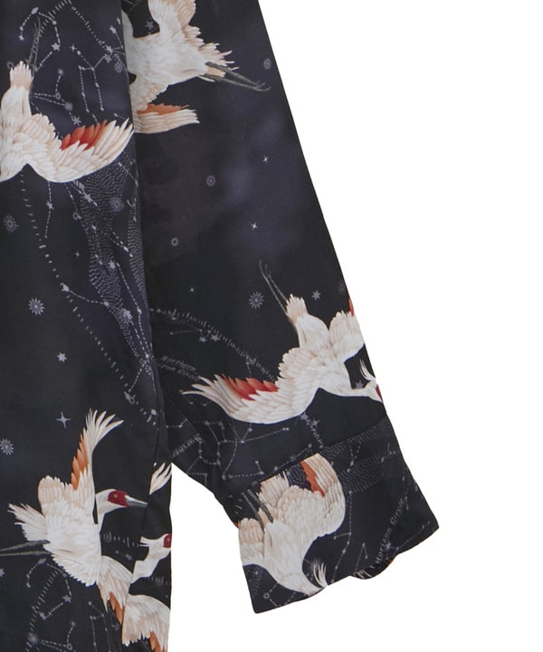 【NIPO ALOHA】"朱鷺-TOKI" LONG SLEEVE SHIRT 詳細画像 16