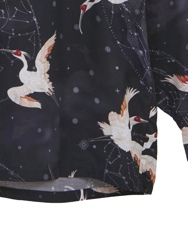 【NIPO ALOHA】"朱鷺-TOKI" LONG SLEEVE SHIRT 詳細画像 17