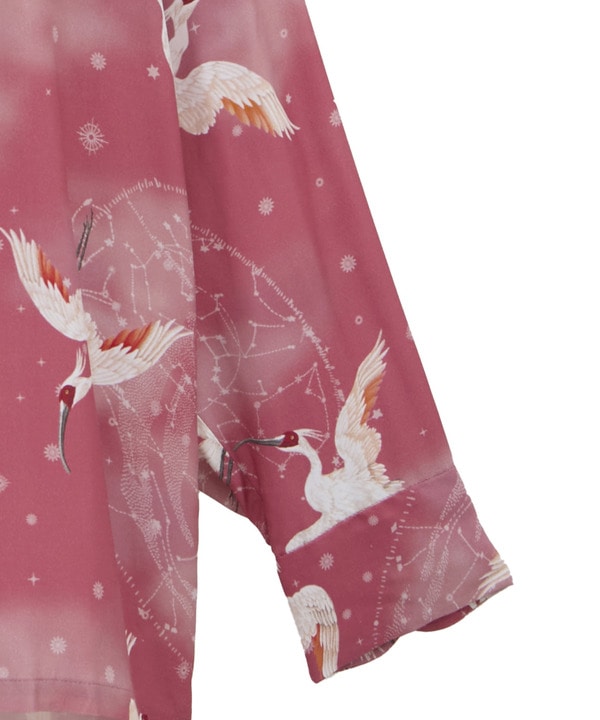 【NIPO ALOHA】"朱鷺-TOKI" LONG SLEEVE SHIRT 詳細画像 8