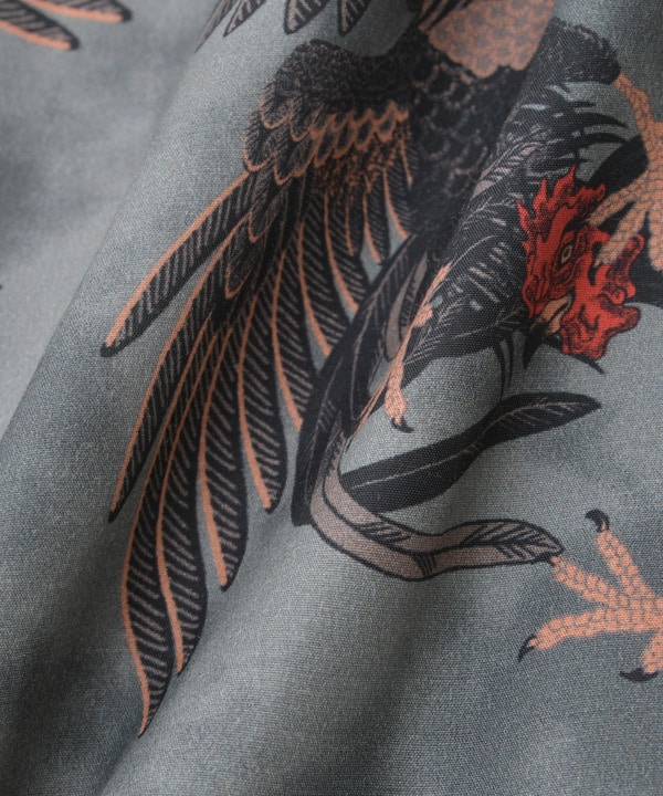 【NIPO ALOHA】"軍鶏-SHAMO" LONG SLEEVE SHIRT 詳細画像 10