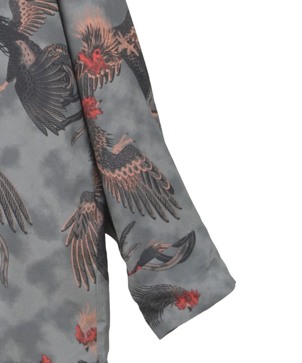 【NIPO ALOHA】"軍鶏-SHAMO" LONG SLEEVE SHIRT 詳細画像 6