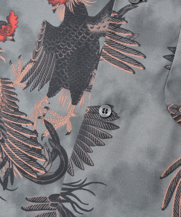 【NIPO ALOHA】"軍鶏-SHAMO" LONG SLEEVE SHIRT 詳細画像 8