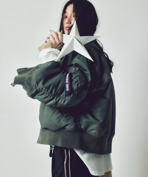 【ALPHA INDUSTRIES】REVERSIBLE MA-1 BOMBER JACKET 詳細画像 6
